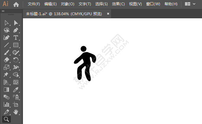 ai繪制禁止入內(nèi)標(biāo)識(shí)