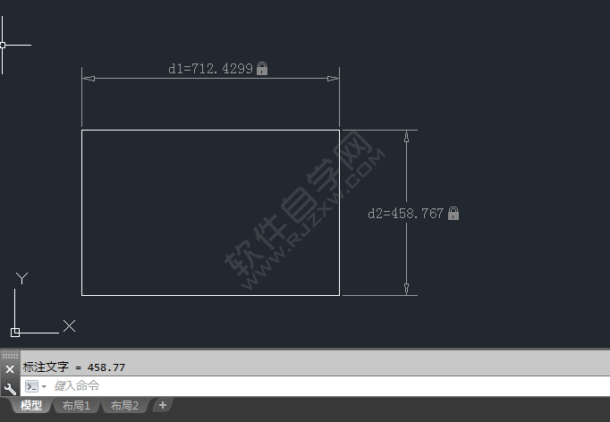 cad怎么線性標注約束尺寸