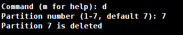 Linux使用fdisk實(shí)現(xiàn)磁盤分區(qū)過程圖解
