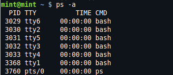 12個(gè)linux進(jìn)程管理命令介紹