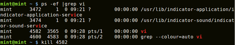 12個(gè)linux進(jìn)程管理命令介紹