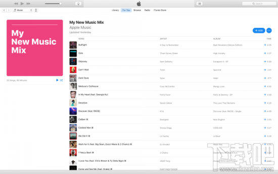 macOS Sierra系統(tǒng)Apple Music介紹