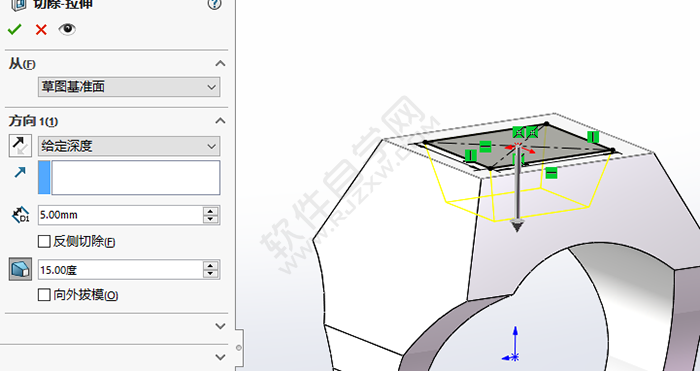 SolidWorks怎么畫戒指零件圖