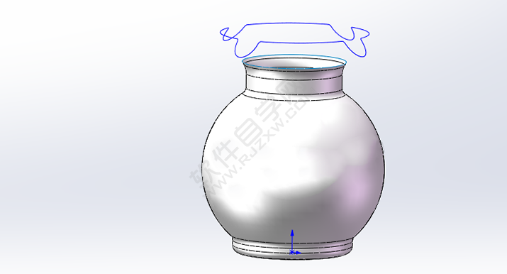 SolidWorks曲面練習(xí)花瓶零件的做題步驟