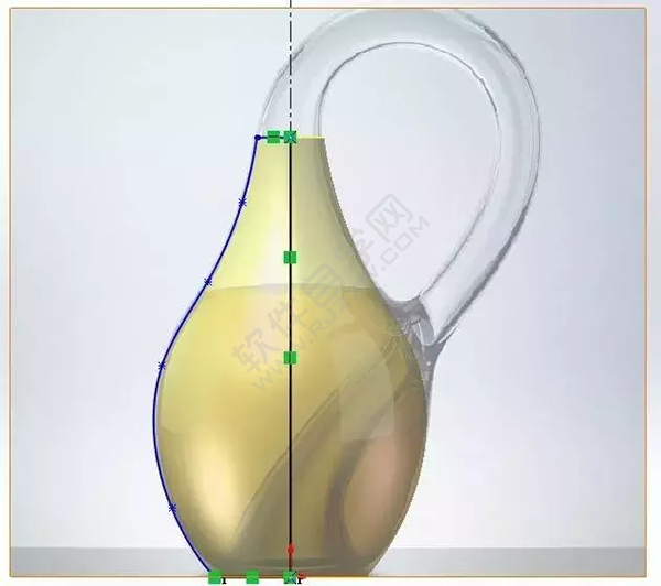 SolidWorks建模練習(xí)：用放樣、掃描特征做的克萊因瓶子