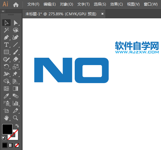 NOKIA諾基亞標(biāo)志用AI設(shè)計的方法