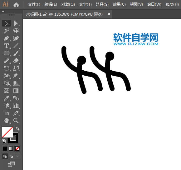 ai怎么設(shè)計(jì)花樣游泳標(biāo)識