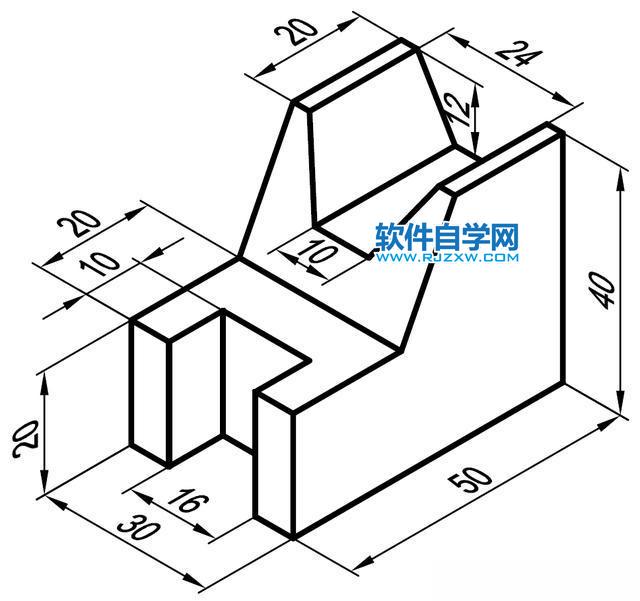 用solidworks撥模特征完成的實體建模