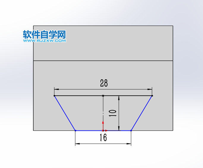 用SolidWorks進行實體建模三個特征完成