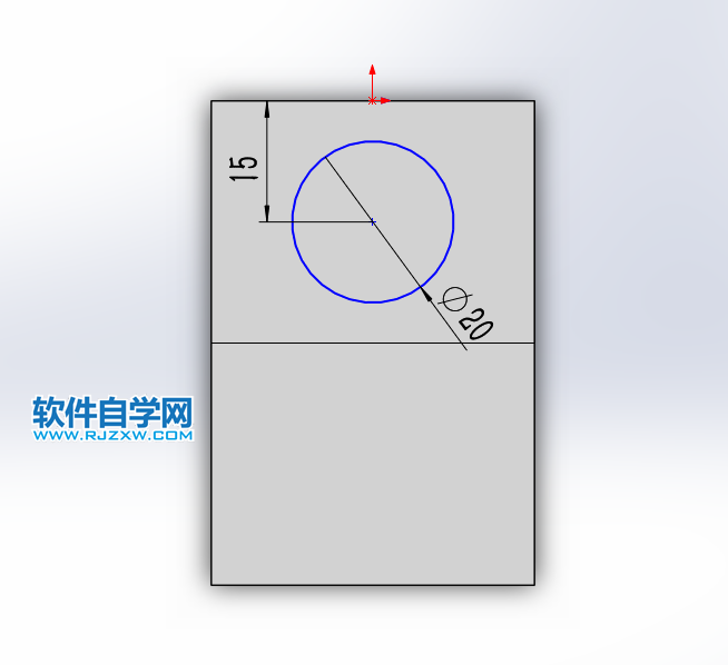 用SolidWorks進行實體建模三個特征完成