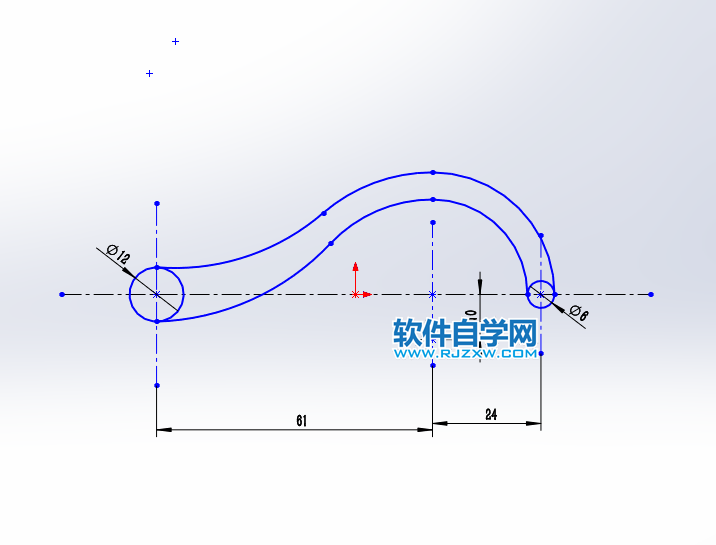 solidworks周邊圓相切草圖練習