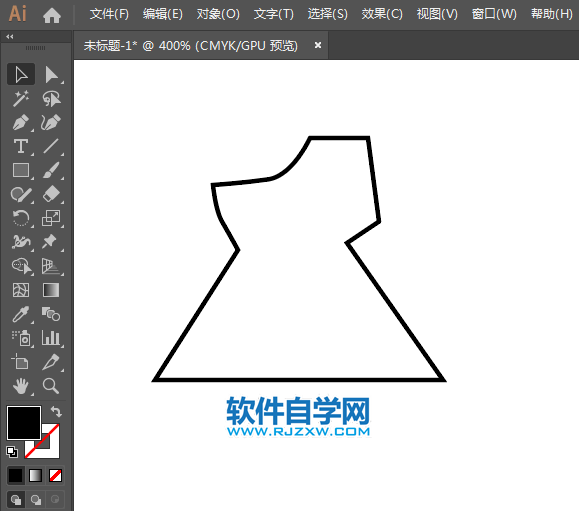 ai怎么畫(huà)女裝APP圖標(biāo)