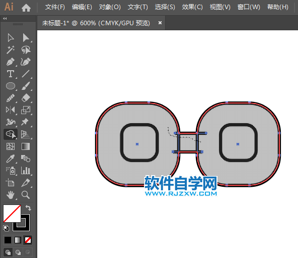 ai怎么設(shè)計配件APP圖標(biāo)