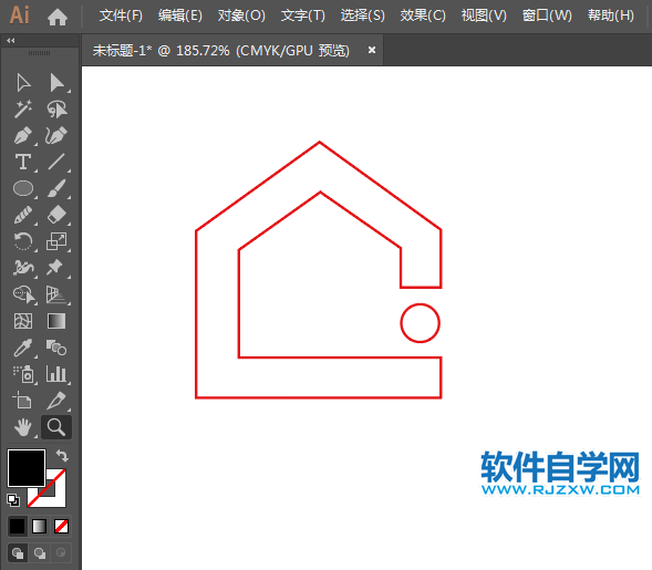 ai怎么設(shè)計(jì)鏈家標(biāo)志