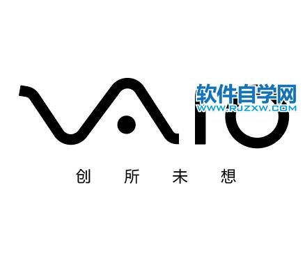 ai怎么設(shè)計(jì)索尼vaio標(biāo)志
