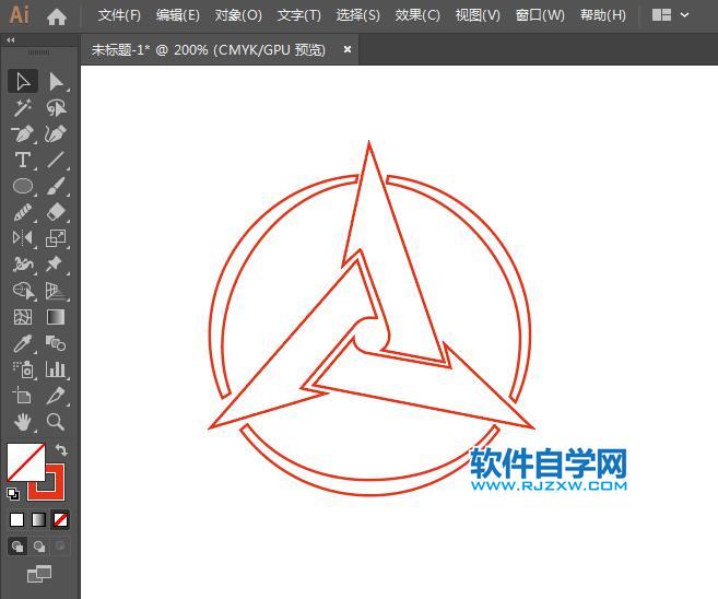 ai怎么設(shè)計(jì)三一重工標(biāo)志