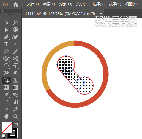 ai怎么設(shè)計(jì)撥號圖標(biāo)