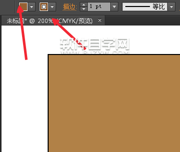 ai怎么給文字設置投影效果