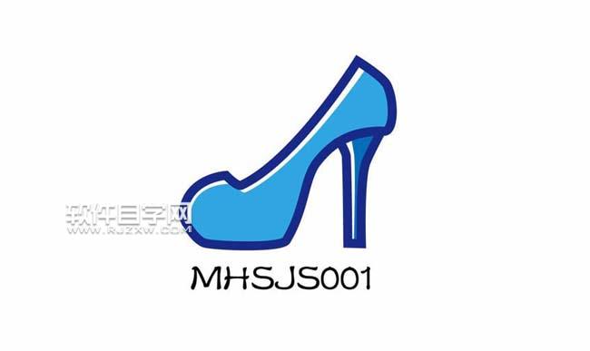 ai怎么設(shè)計(jì)高跟鞋主題的LOGO