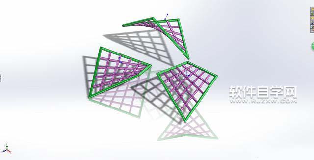 SolidWorks投影曲線與基準(zhǔn)面鏡像畫圖