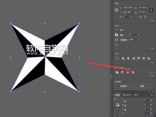 ai復(fù)合路徑怎么掏空