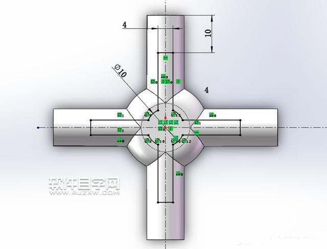 SolidWorks圓周陣列怎么畫圖
