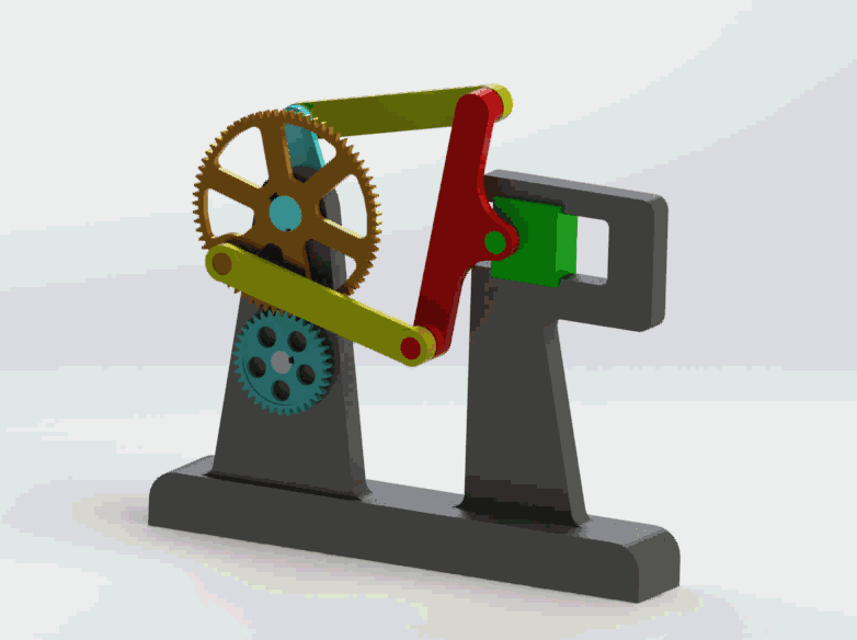 SolidWorks齒輪和連桿運(yùn)動(dòng)仿真教程