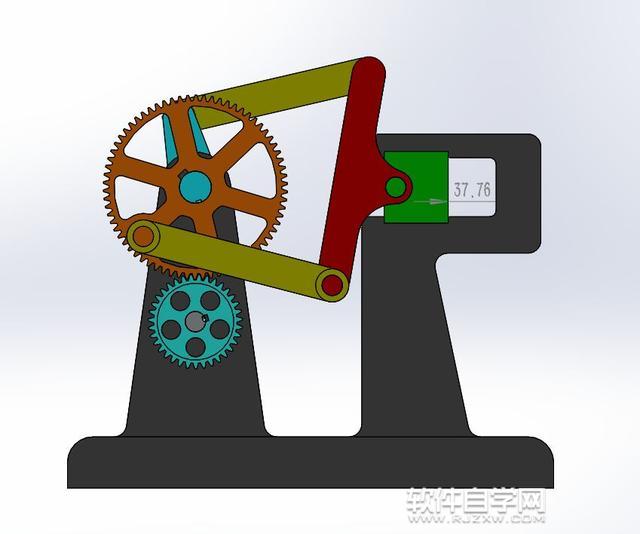SolidWorks齒輪和連桿運(yùn)動(dòng)仿真教程