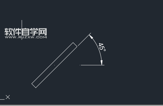 cad按角度旋轉(zhuǎn)的方法
