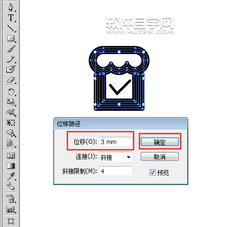 ai怎么設(shè)置形狀出血