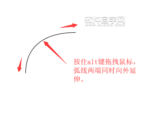 ai如何畫弧線