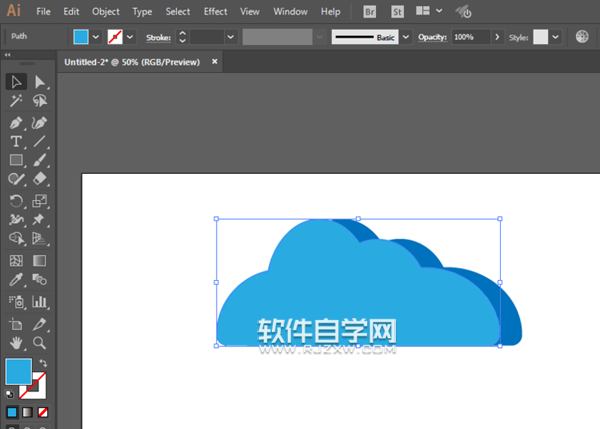 ai怎么設計云上傳下載標志