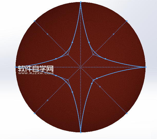 SolidWorks畫藍(lán)球的方法