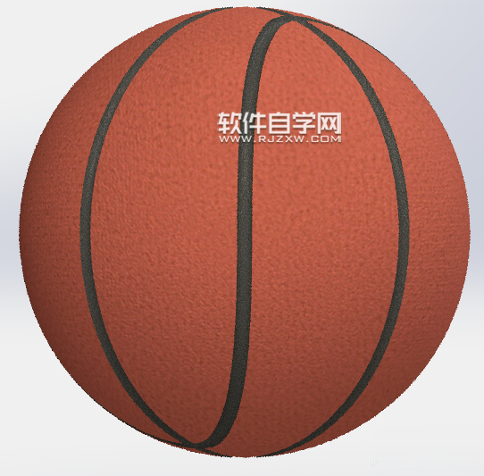 SolidWorks畫藍(lán)球的方法