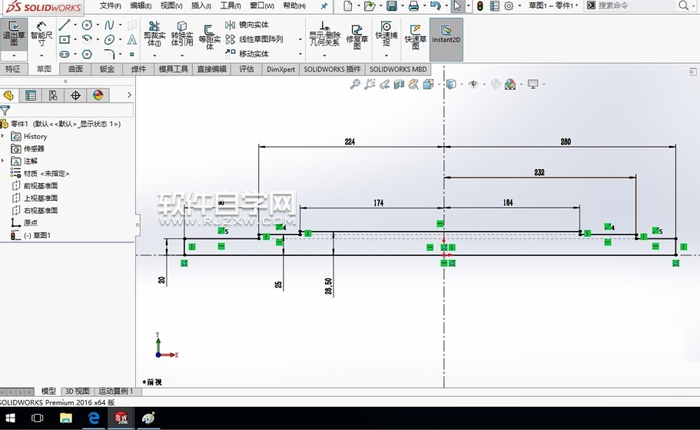 SolidWorks2016怎么畫軸呢？