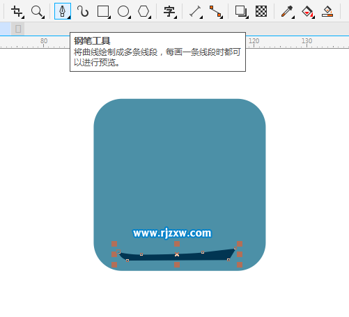 CorelDRAW X8怎么設計帆船圖案呢？
