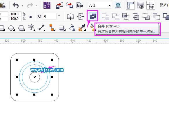 CorelDRAW制作騰訊微博圖標實例教程