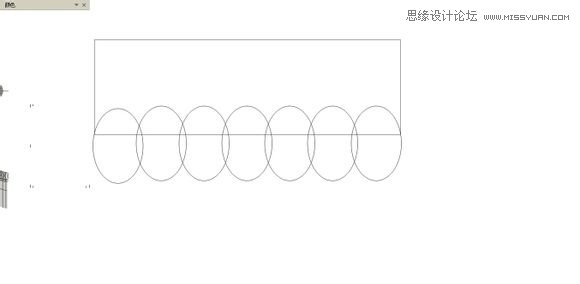 使用CorelDraw調(diào)和工具和變形工具畫窗簾