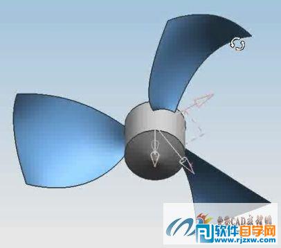 ug5.0風扇葉片