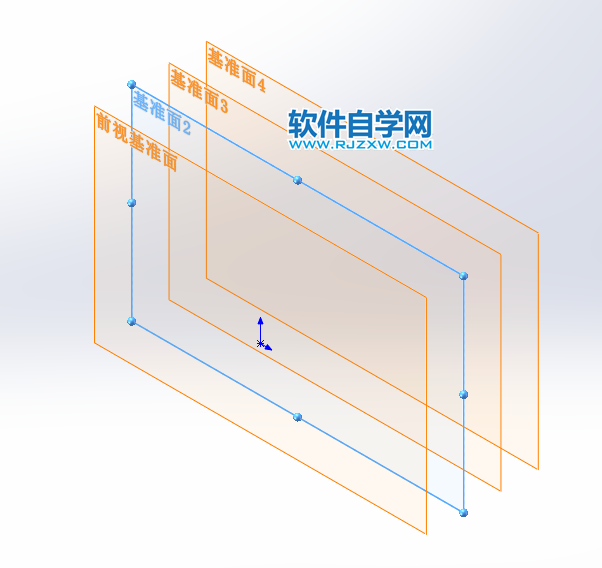 solidworks怎么一次性偏移多個基準(zhǔn)面